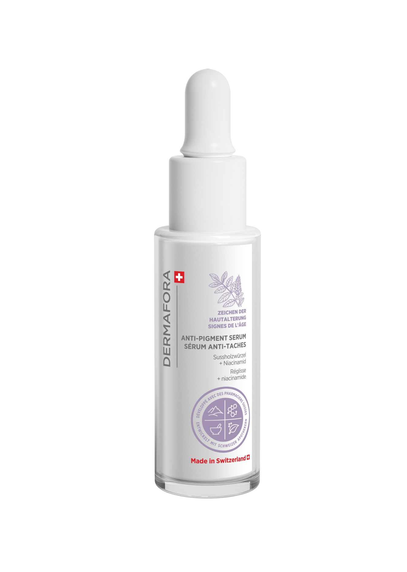 Packshot DERMAFORA Zeichen der Hautalterung Anti Pigmentflecken Konzentrat